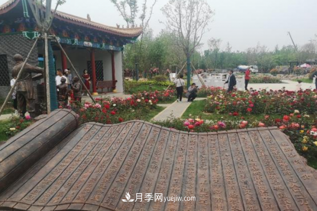 南陽(yáng)世界月季大觀(guān)園社旗展園(圖1)