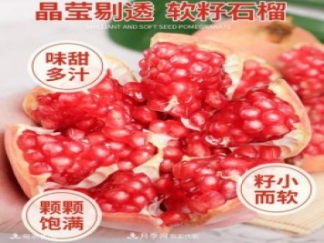 淅川突尼斯軟籽石榴基地批發(fā)價(jià)格，好水果